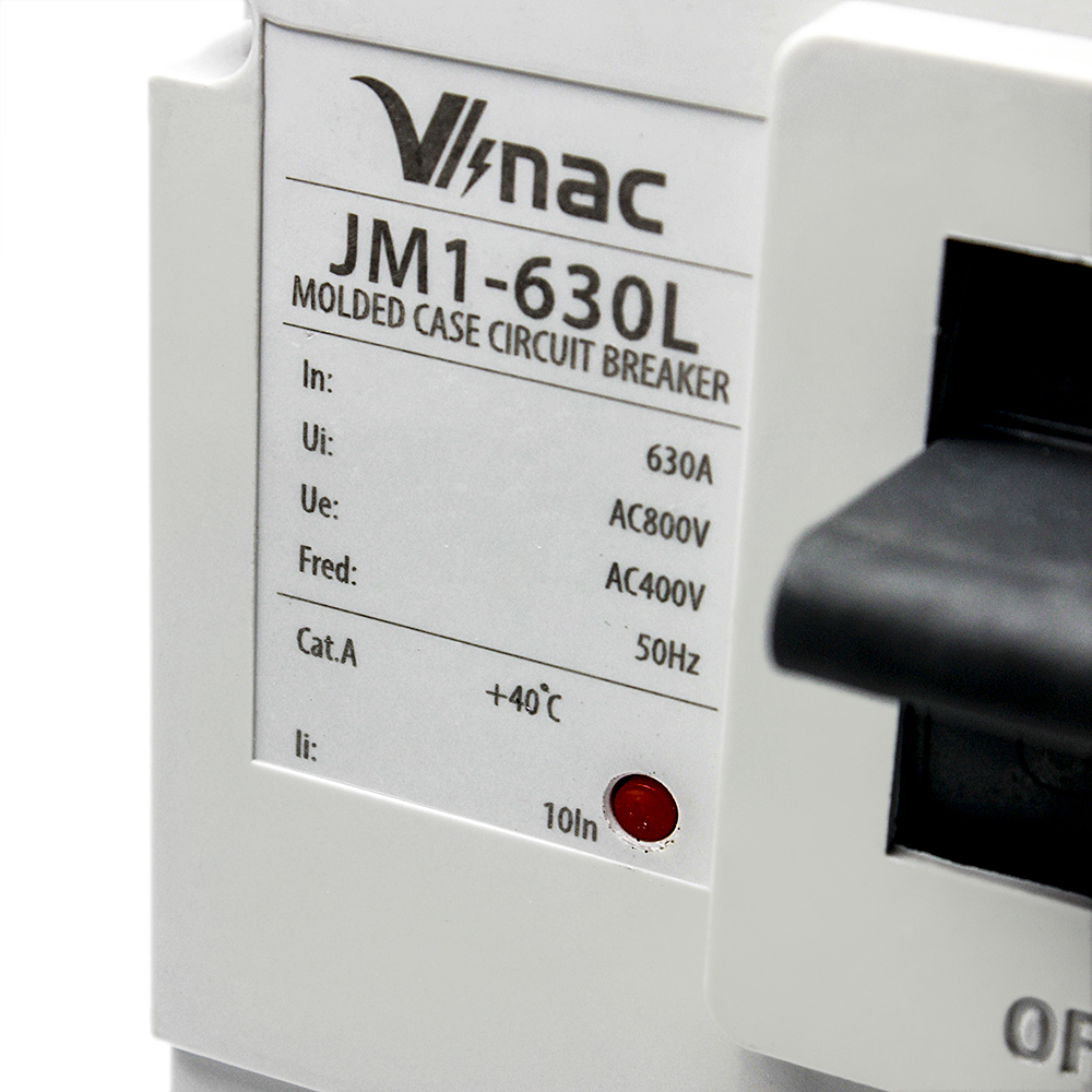 JM1 series- MCCB 1 2 3 4P 10A-800A 50kA