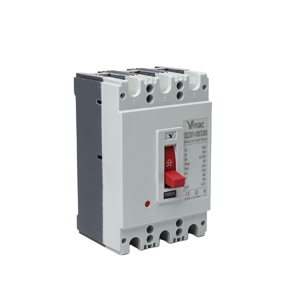 DZ20 Series MCCB 100A-1250A 220V/380V AC and 110V/220V DC