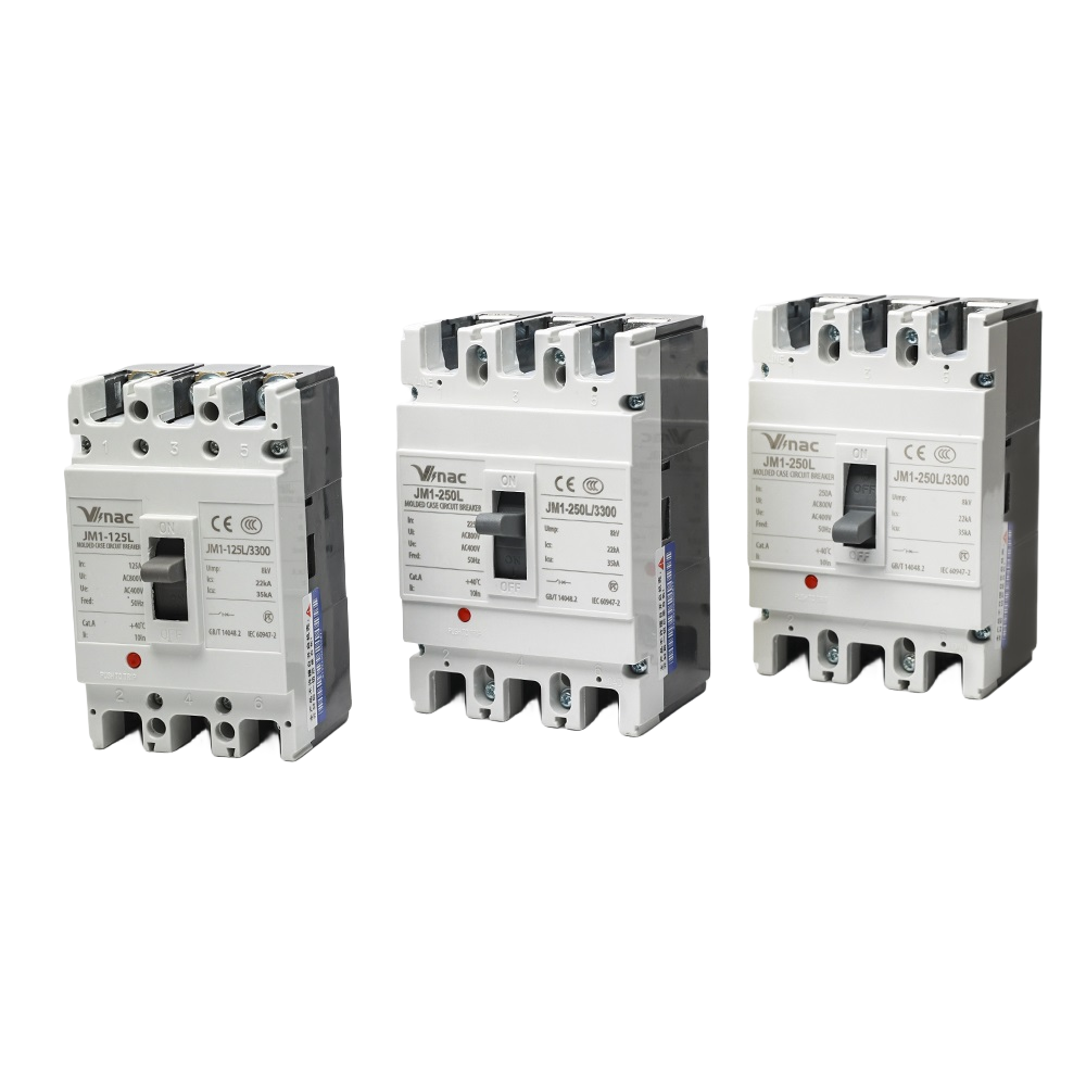 JM1 series- MCCB 1 2 3 4P 10A-800A 50kA