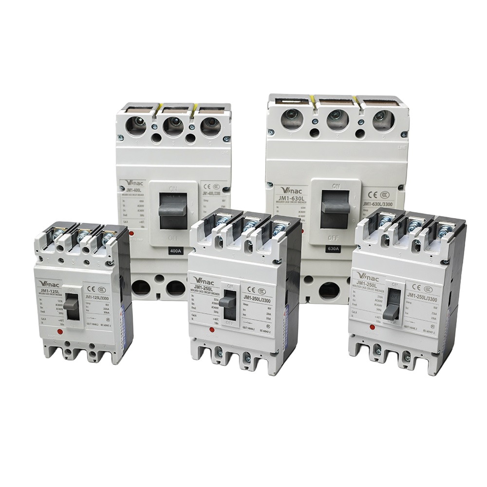 JM1 series- MCCB 1 2 3 4P 10A-800A 50kA
