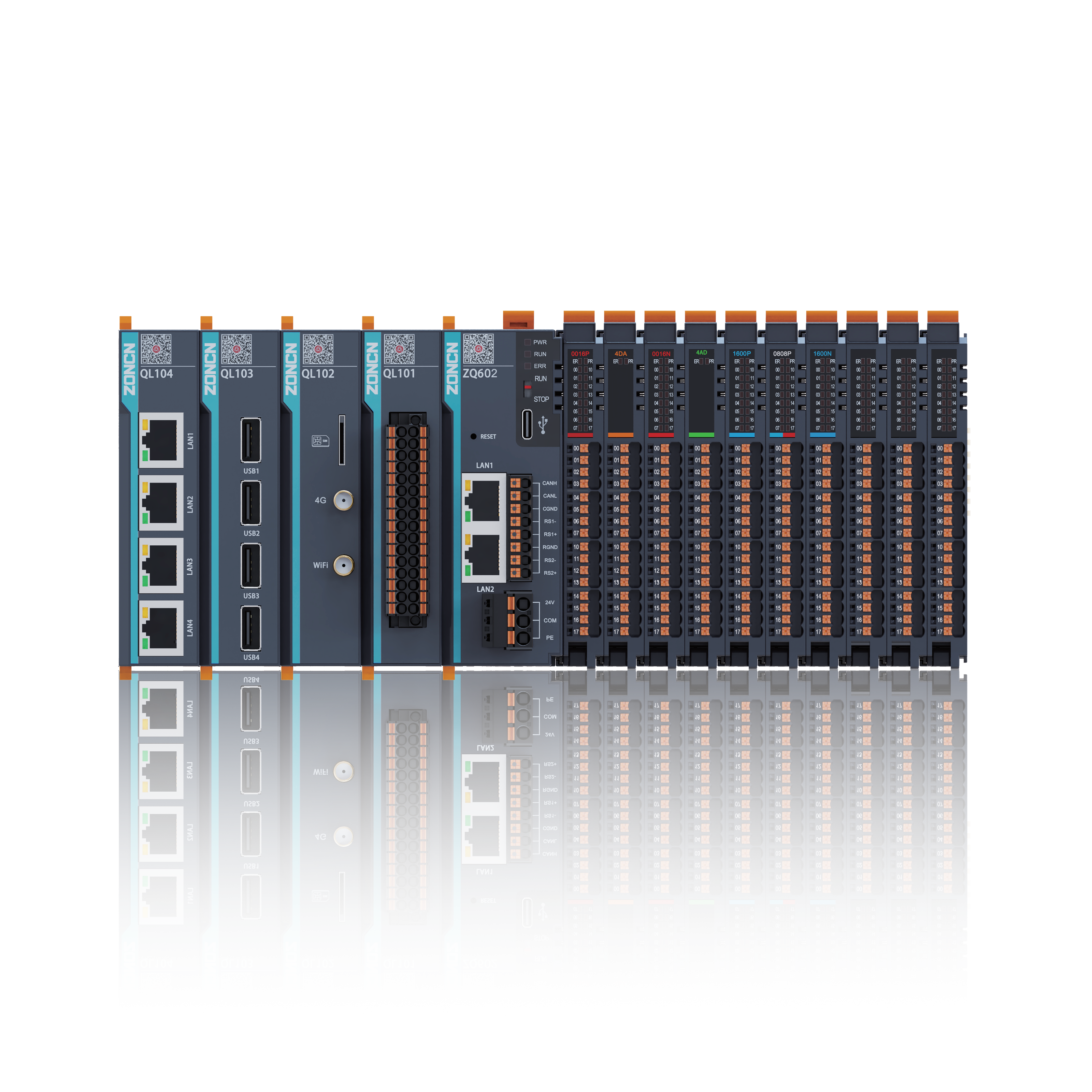ZQ600 Logic Control Programmable PLC Controller Board Supplier Industrial Price PLC Module PLC Kit
