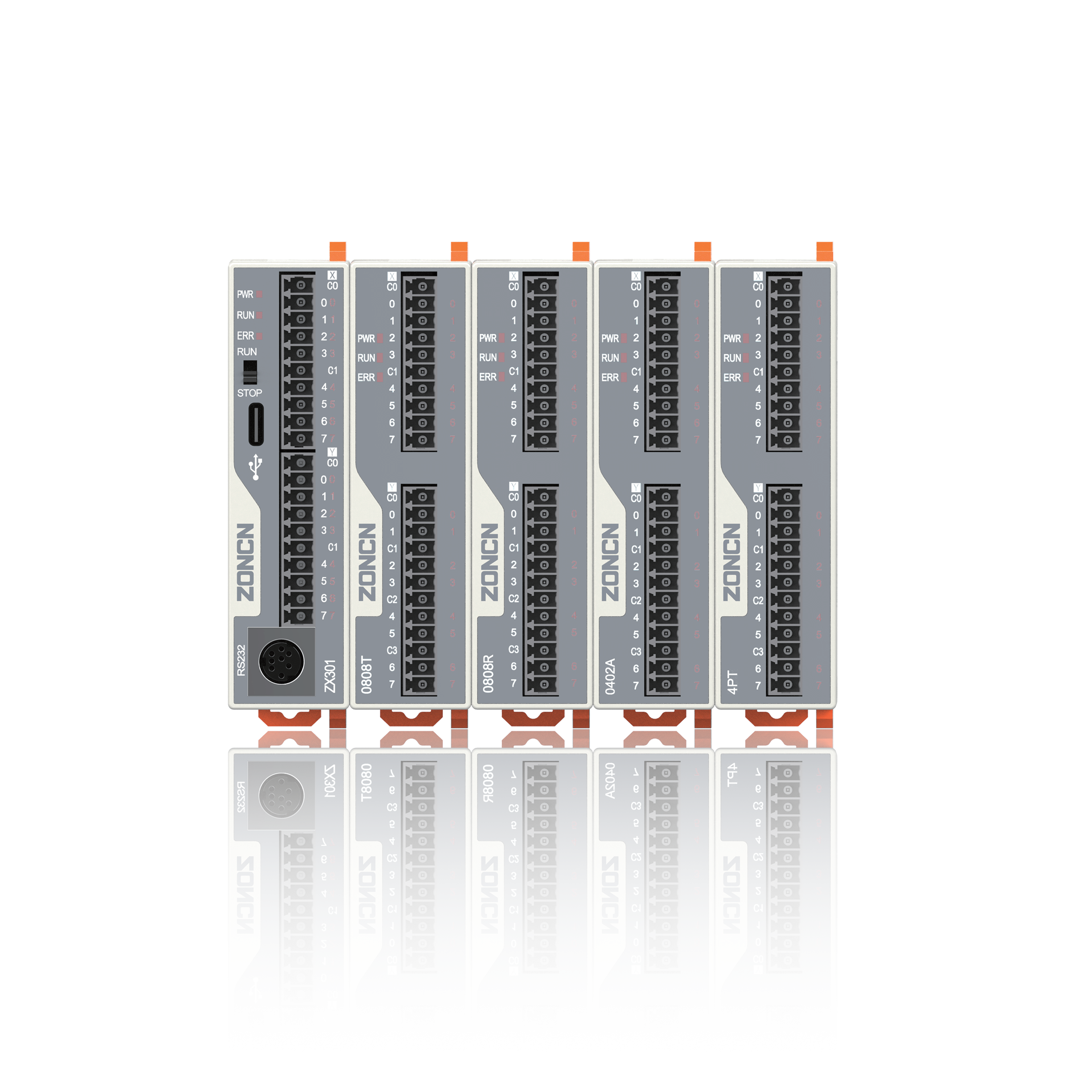 ZX300 Simple Compact PLC with IO Modules