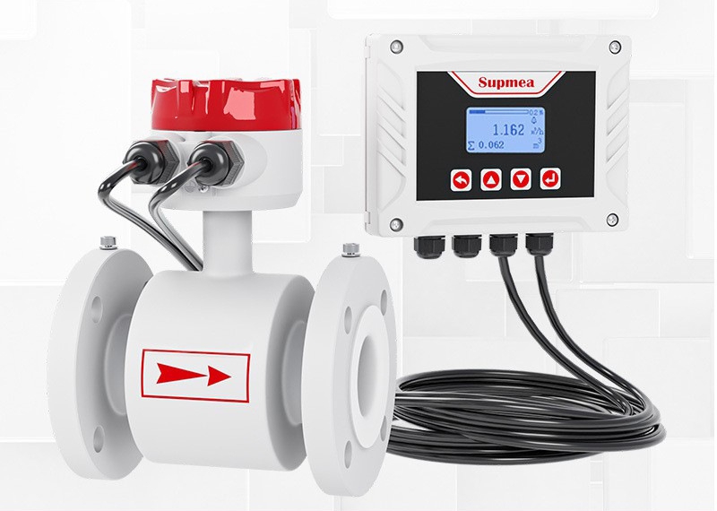 Intelligent Direct Display Electromagnetic Flowmeter