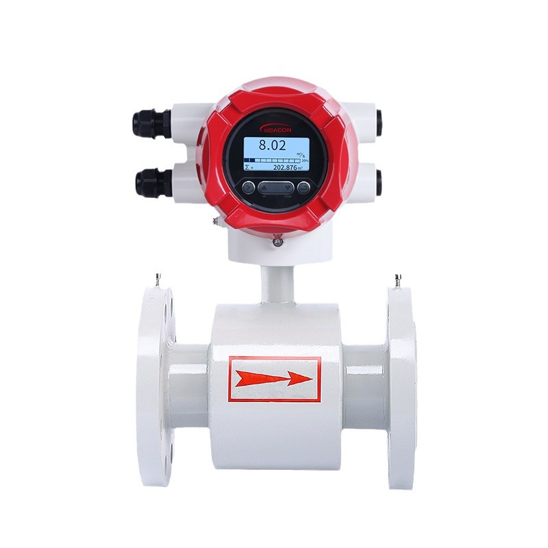 Intelligent Direct Display Electromagnetic Flowmeter