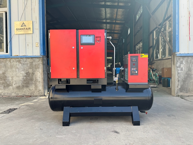 Permanent Magnet Variable Frequency Rotary-screw Air Compressor for Laser Cutting Machine