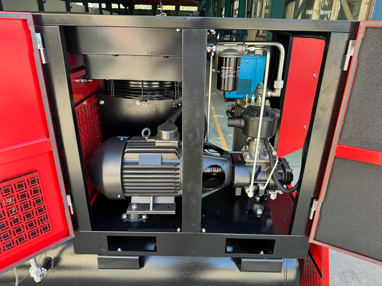 Permanent Magnet Variable Frequency Rotary-screw Air Compressor for Laser Cutting Machine