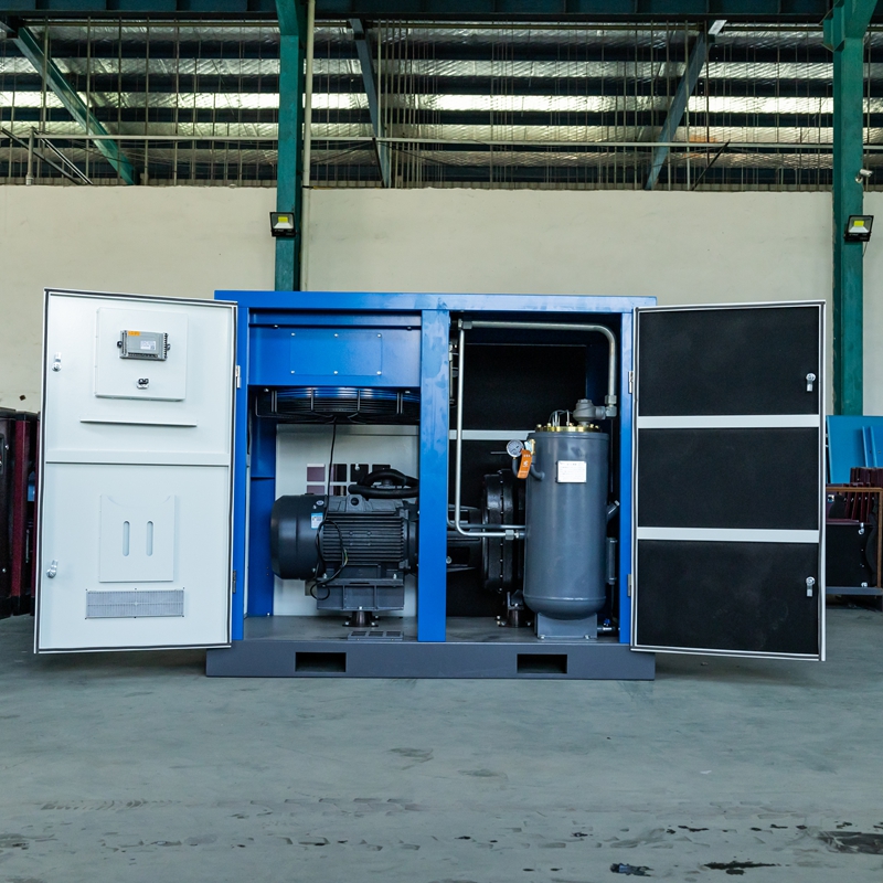 Permanent Magnet Variable Speed Drive Rotary Screw Air Compressor