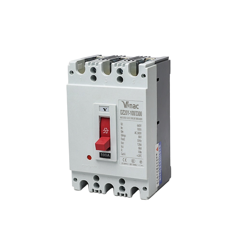 DZ20 Series MCCB 100A-1250A 220V/380V AC and 110V/220V DC