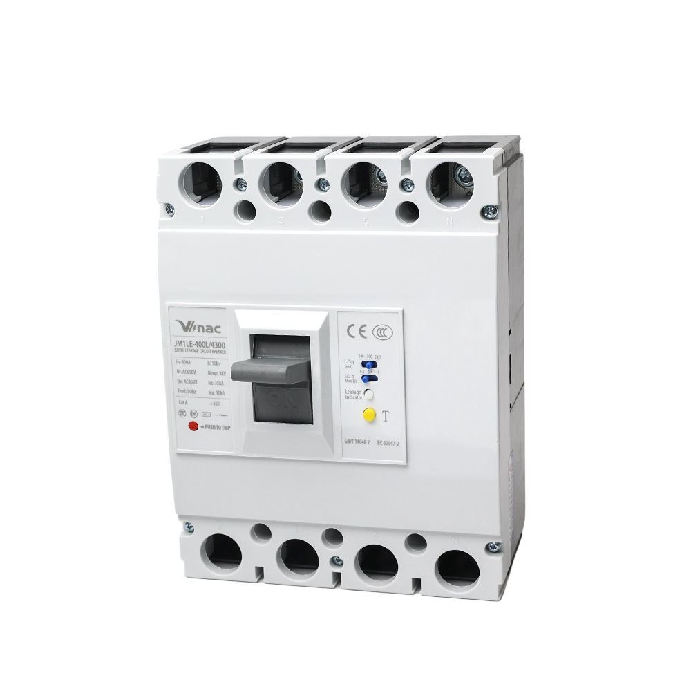 JM1LE漏电塑壳断路器 MCCB 3P 250-400A 50kA