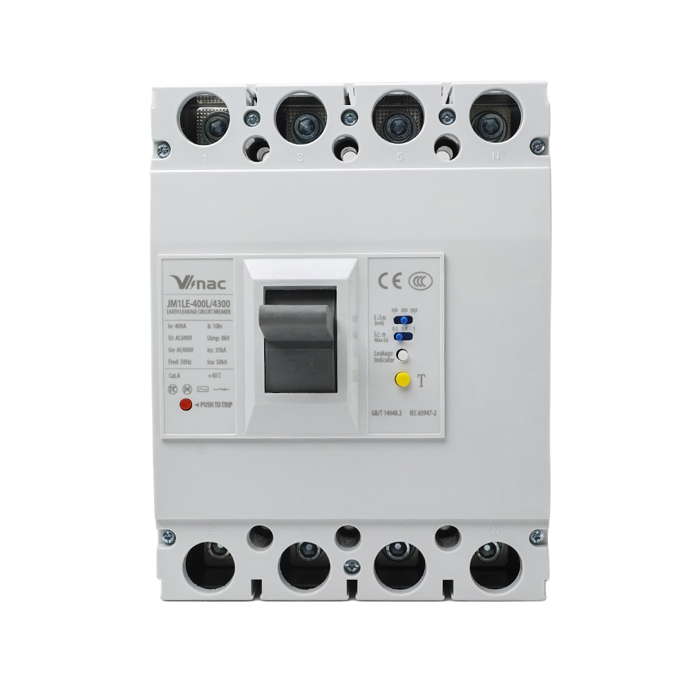 JM1LE漏电塑壳断路器 MCCB 3P 250-400A 50kA