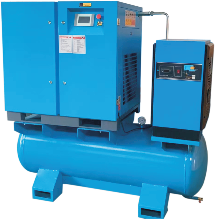 Permanent Magnet Variable Frequency Rotary-screw Air Compressor for Laser Cutting Machine